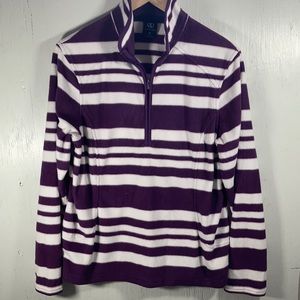 Lands End fleece half zip top.